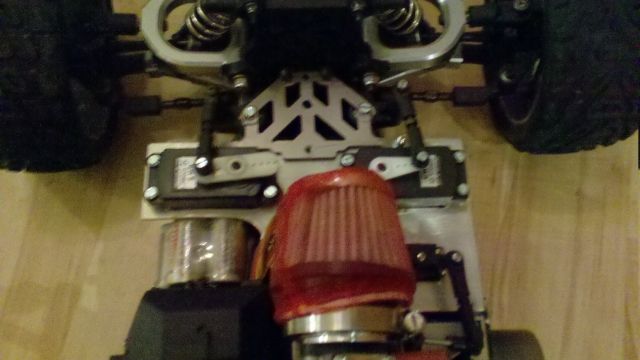 Servoplatten Umbau 1