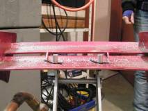 Eigenbau Silencer und Spoilerhalterung