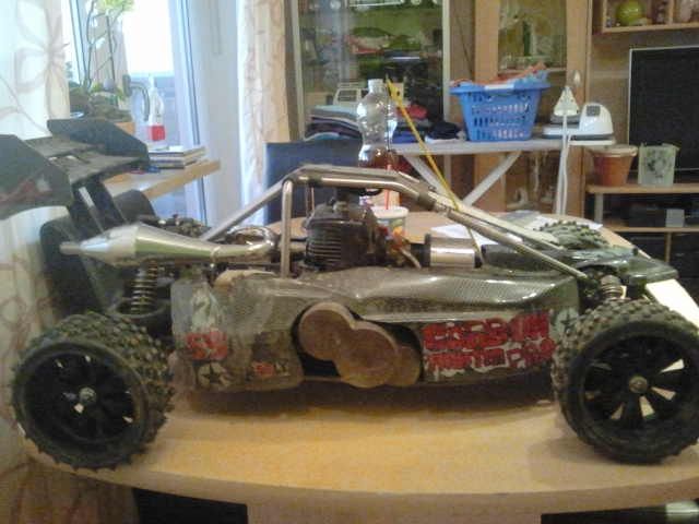 Neu aufbau von meinen carbon fighter!!!