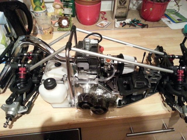 Neu aufbau von meinen carbon fighter!!!