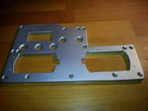 Alu Tuning Doppel-Servoplatte für den Carbon Fighter